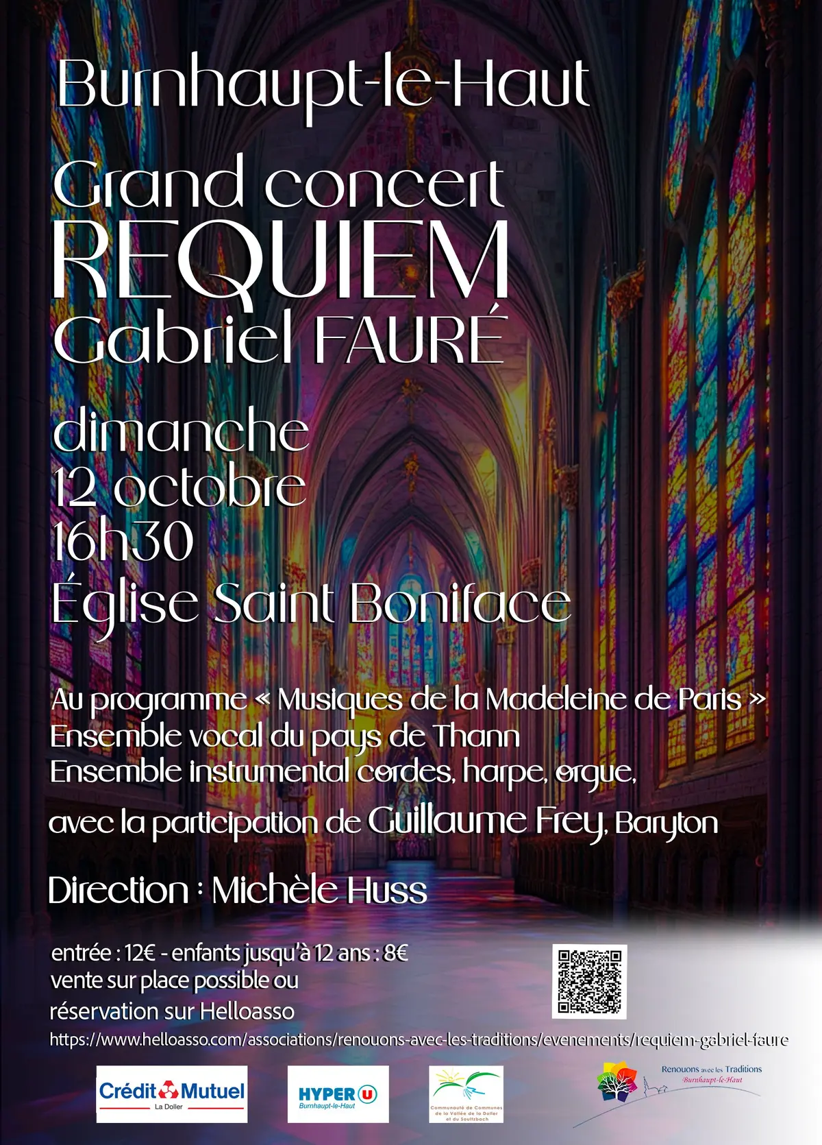 Grand Concert Requiem G.Fauré à Burnhaupt