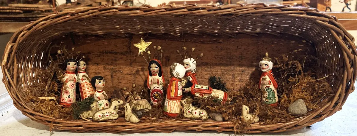 Double exposition de crèches 