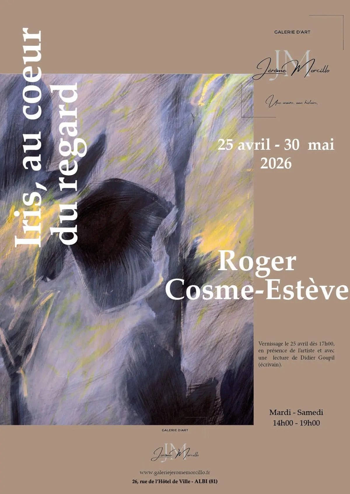 Iris, au coeur du regard - Roger Cosme Est&egrave;ve