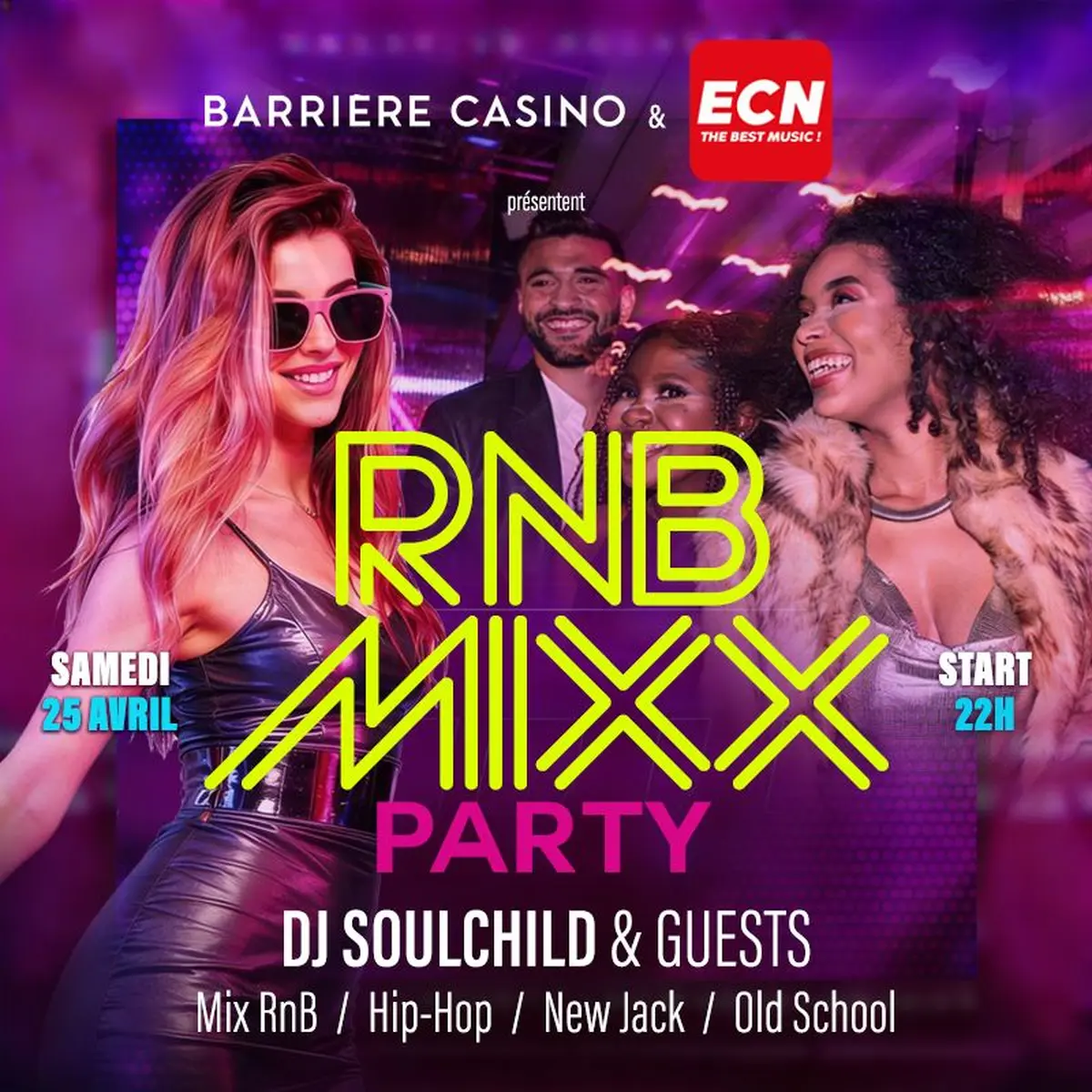 Soir&eacute;e ECN - RnB mixx party 