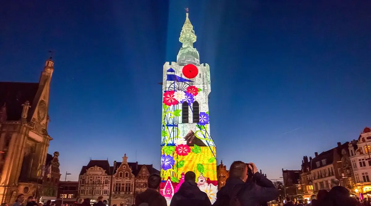Video Mapping Festival #9 : B&Eacute;THUNE &ndash; Parcours dans la ville &ndash; 23 mai