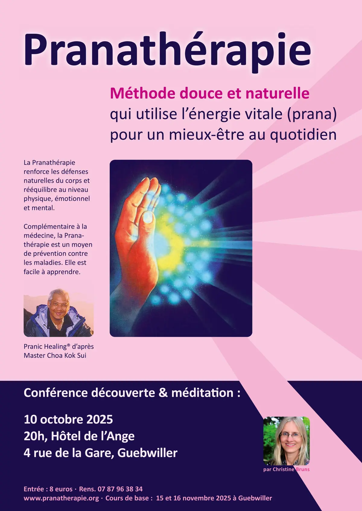 Conférence découverte sur l'art de revitaliser par les mains