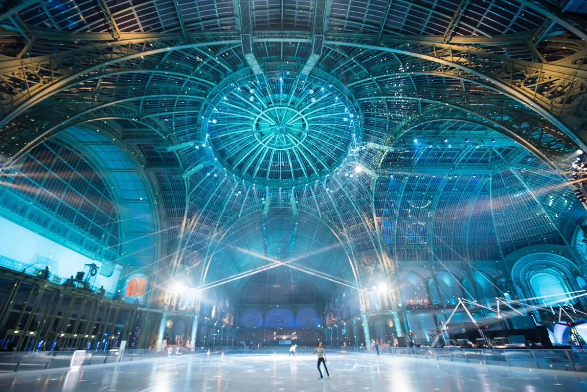 La patinoire du Grand Palais des Glaces de Paris 2025/2026