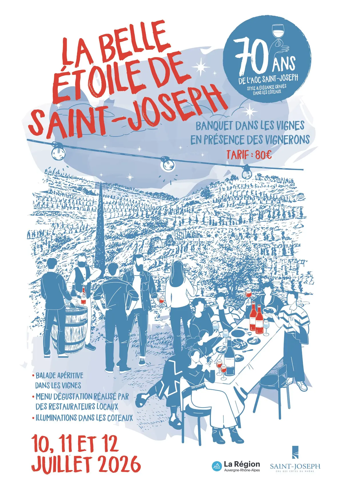 La Belle &Eacute;toile de Saint-Joseph : l'appellation f&ecirc;te ses 70 ans !