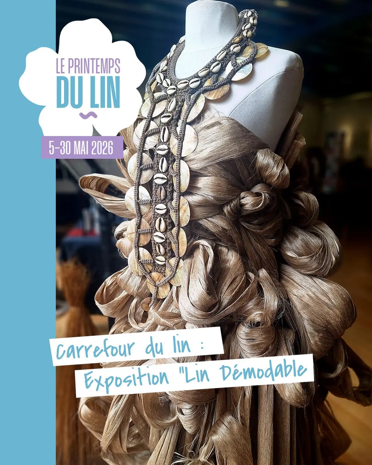 Exposition artistique: Lin'd&eacute;modable 