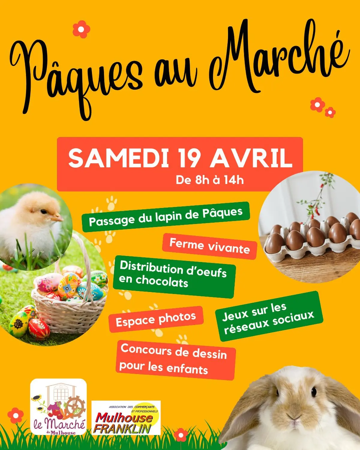 Fêtez Pâques au Marché de Mulhouse !