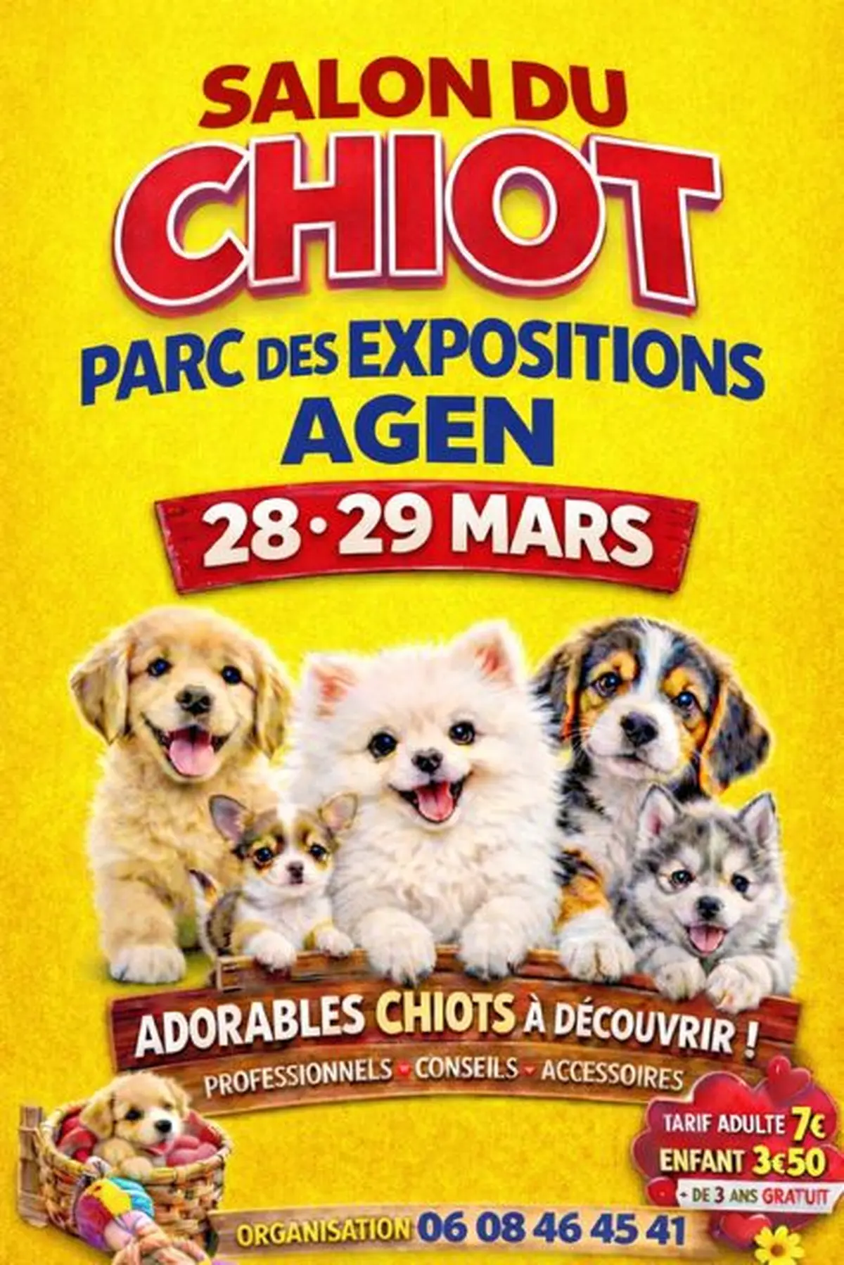 Salon du chiot Agen 2026