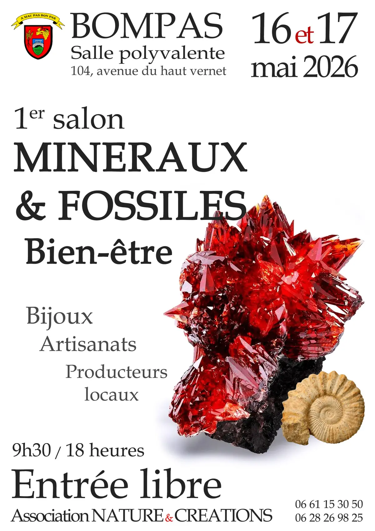 Salon Min&eacute;raux & Fossiles & Bien-&ecirc;tre