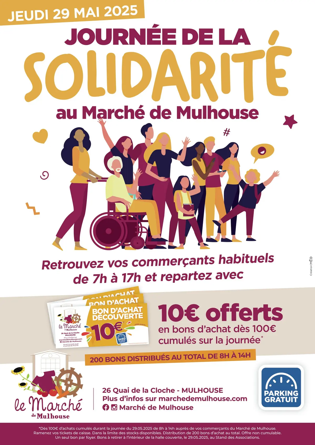 Ouverture du marché Jeudi 29 mai