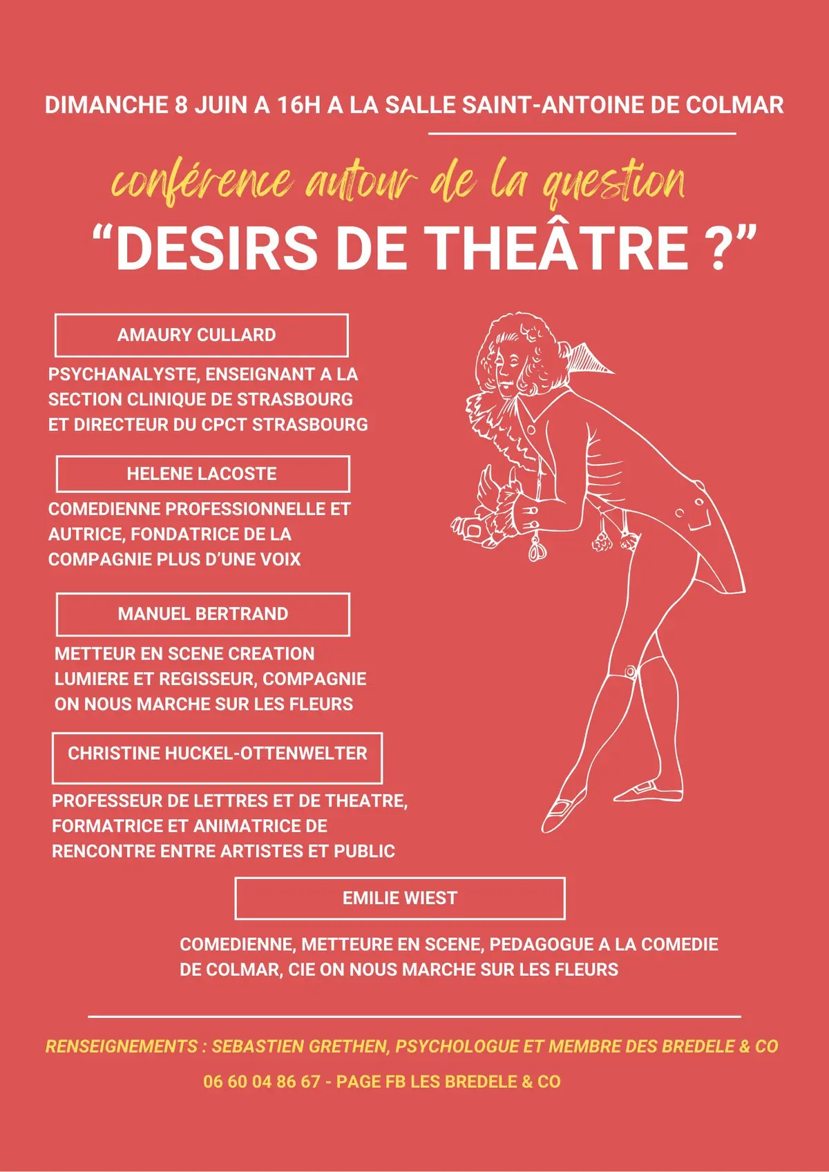 Conférence Désirs de théâtre ?