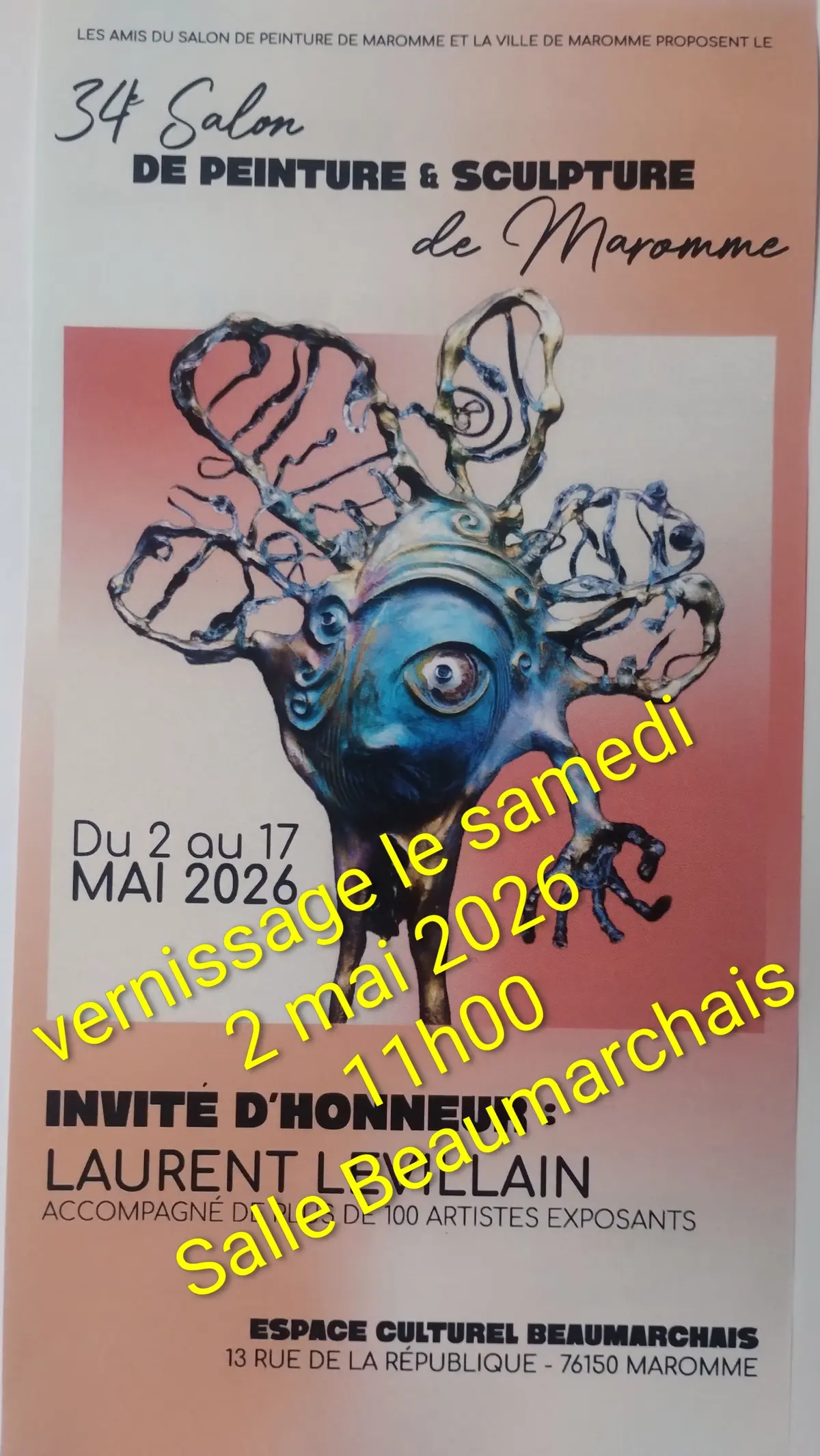 34eme Salon de peinture et sculpture de Maromme