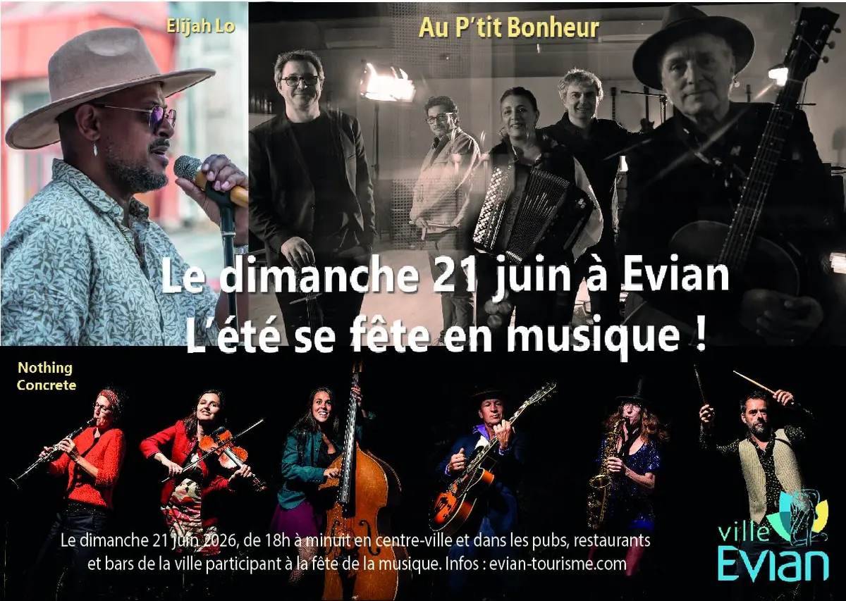 F&ecirc;te de la musique 2026 &agrave; Evian
