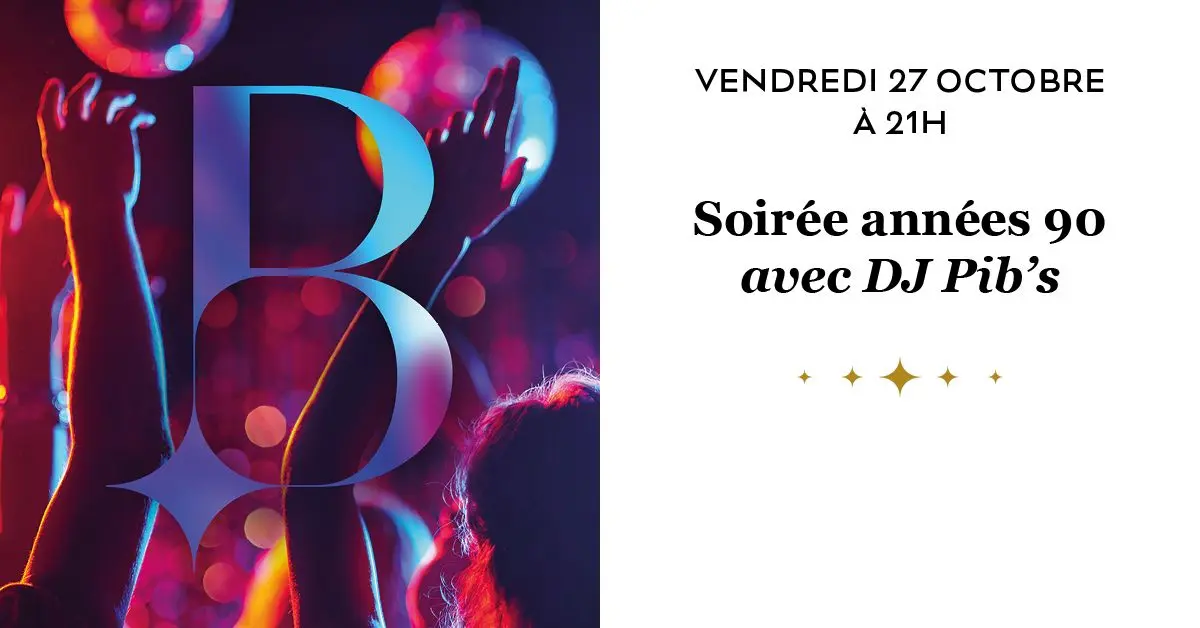 Soirée dansante spéciale années 90'