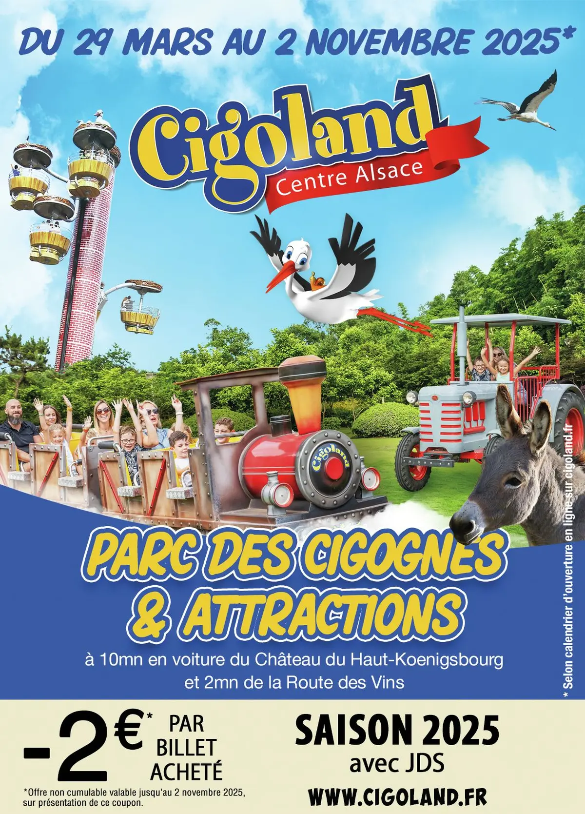 La saison 2025 de Cigoland