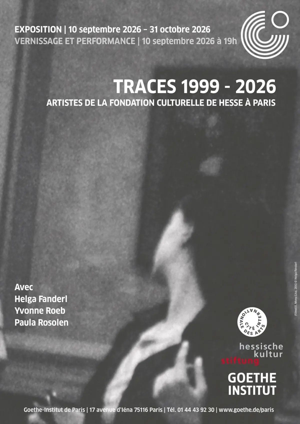 TRACES 1999 - 2026 Artistes de la fondation culturelle de Hesse à Paris
