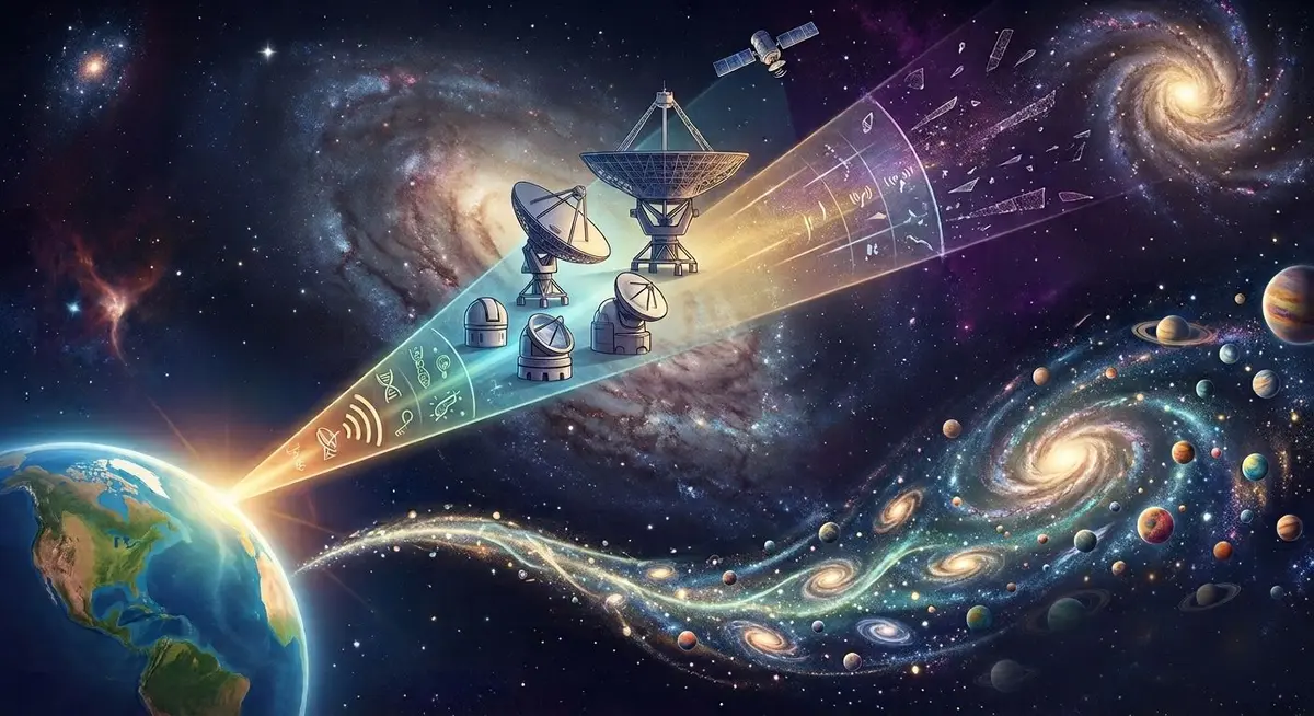 La recherche de vie extraterrestre