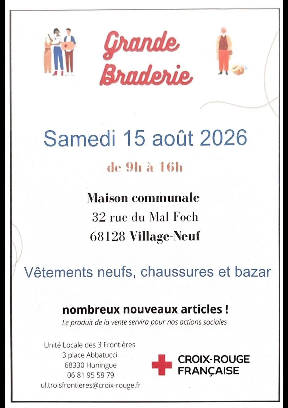Retour de la “Grande Braderie” de l’Unité locale des 3 Frontières