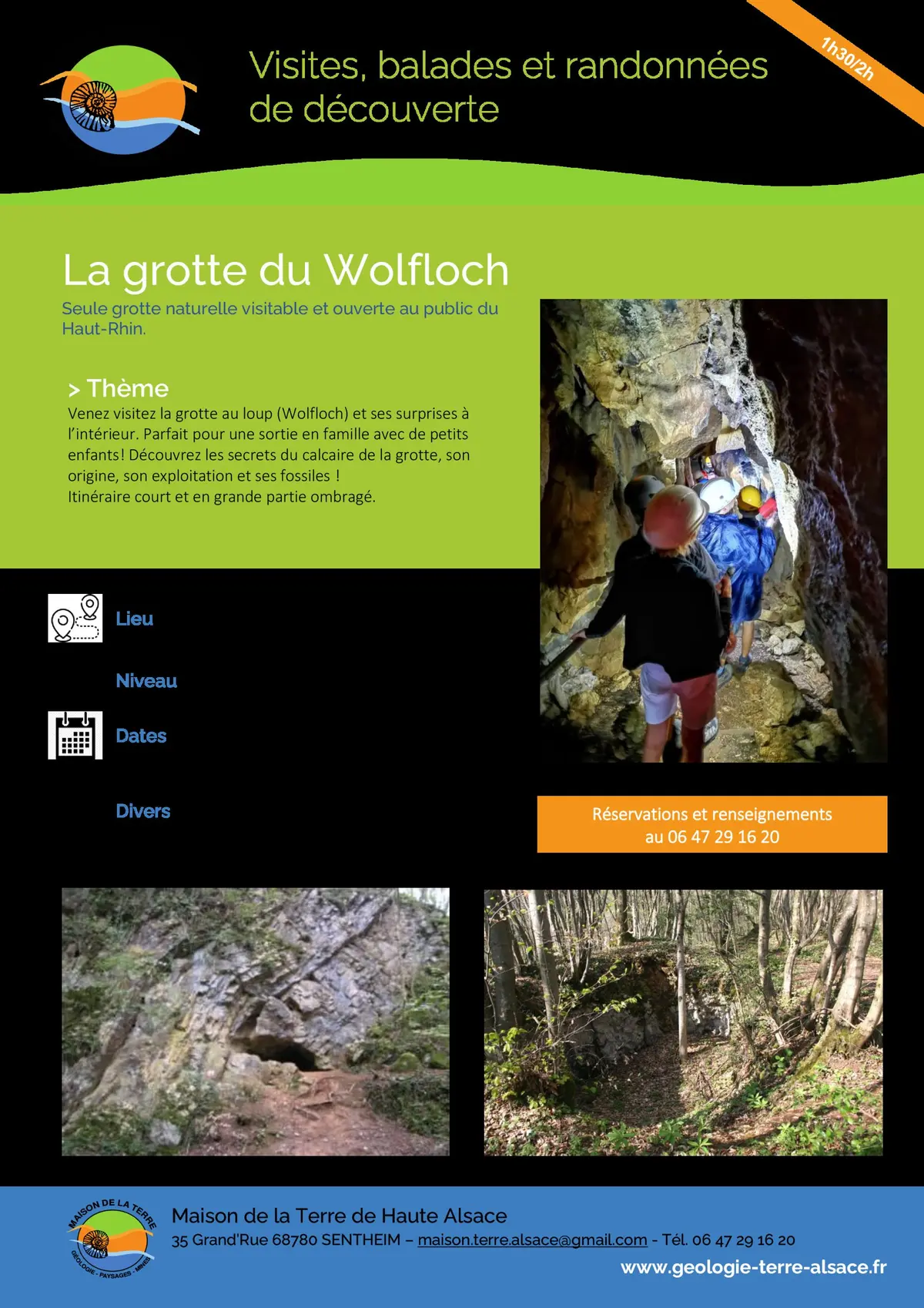 La grotte aux loups de Sentheim