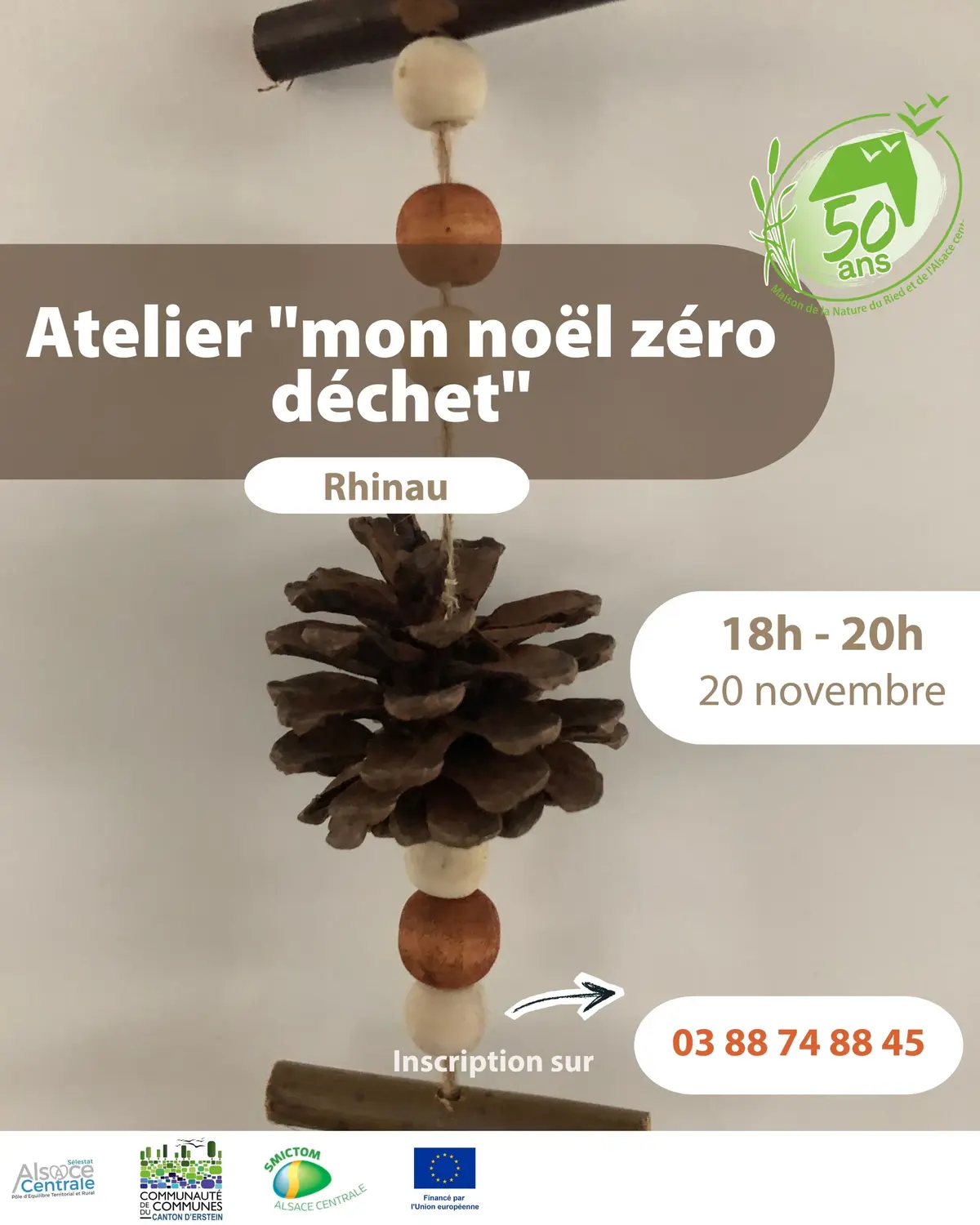 Atelier mon noël zéro déchet
