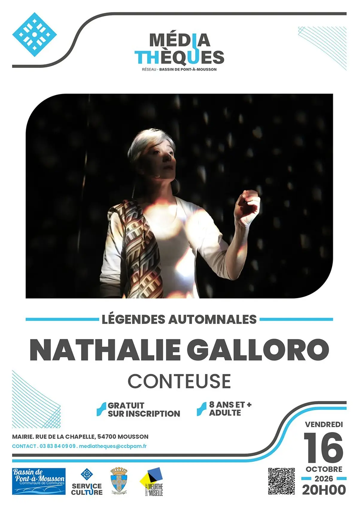  Légendes automnales, une soirée spéciale avec Nathalie Galloro 