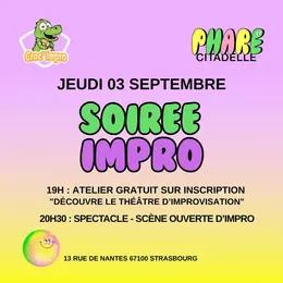 Soirée Impro - Atelier découverte & Spéctacle