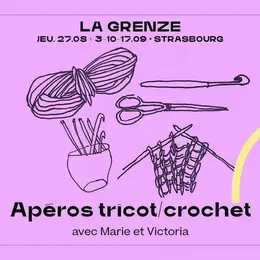 Apéro tricot et crochet à La Grenze
