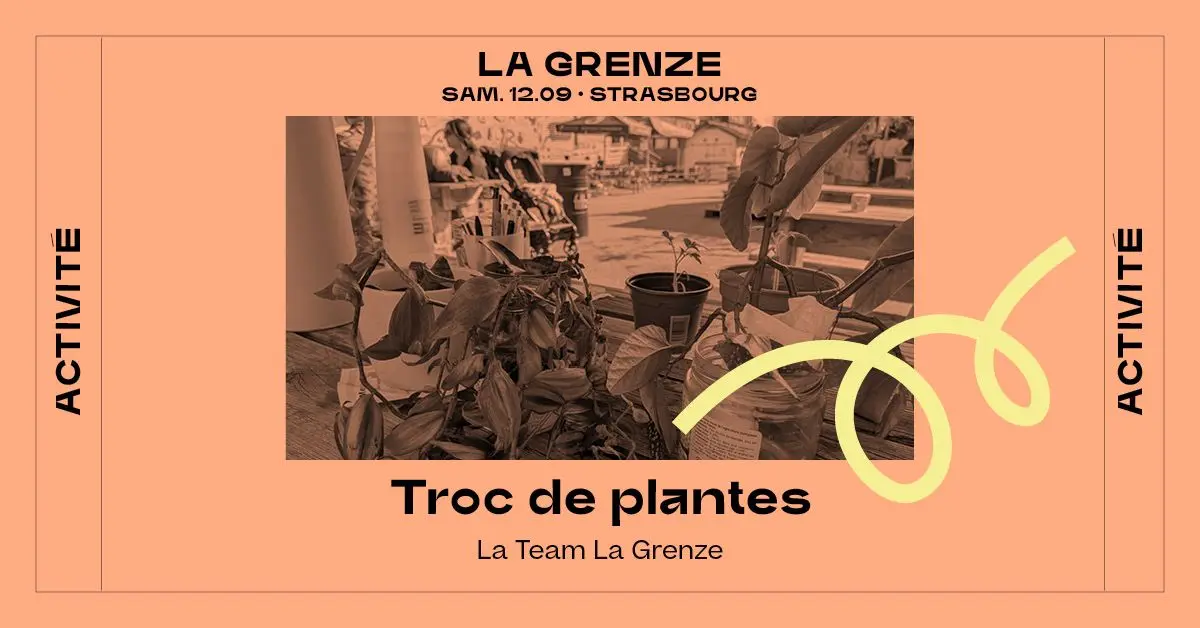 Troc de plantes à La Grenze