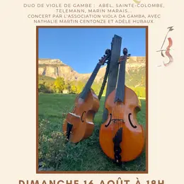 Concert baroque - viole de gambe 