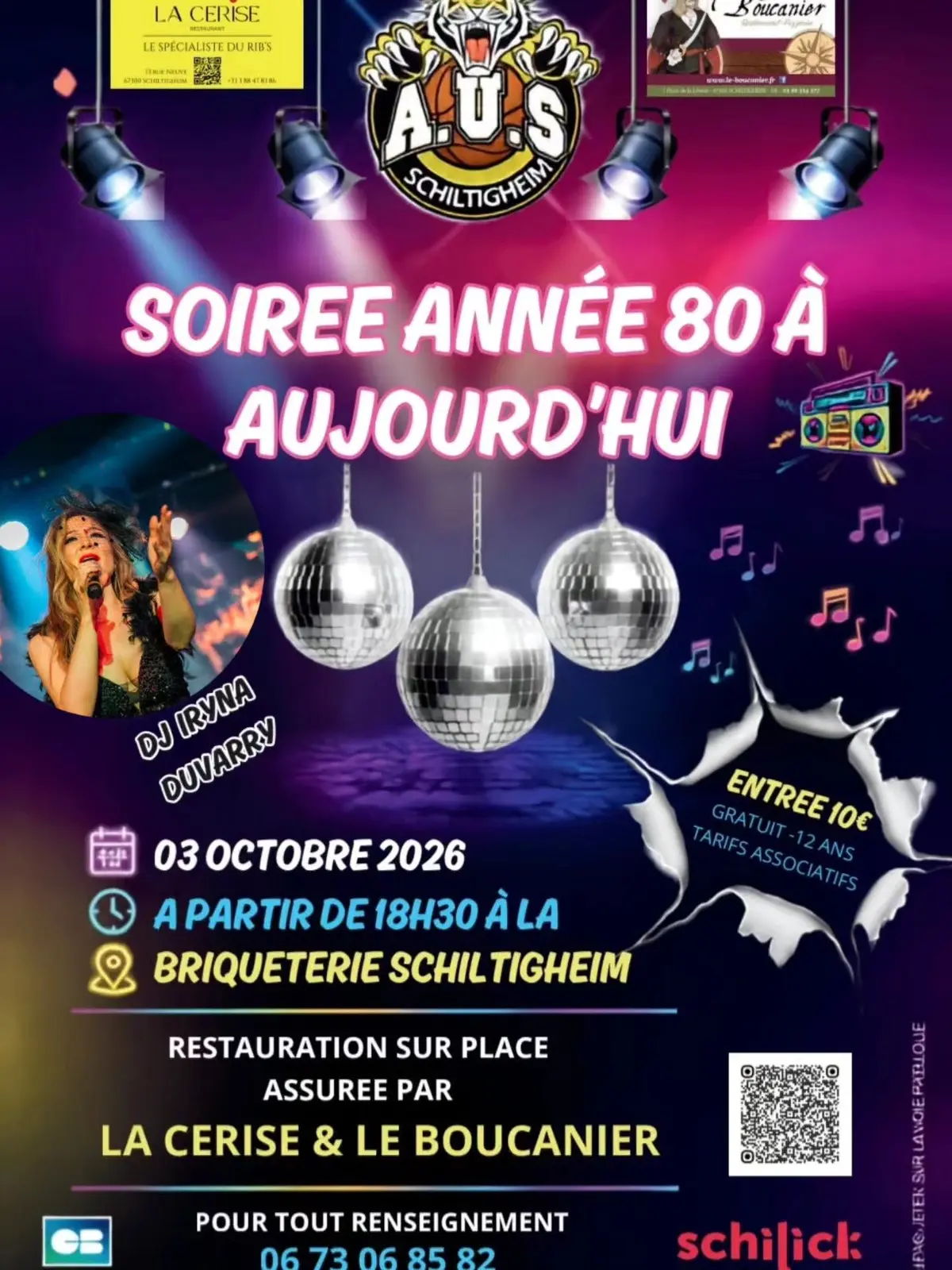 Soirée Années 80 à nos jours
