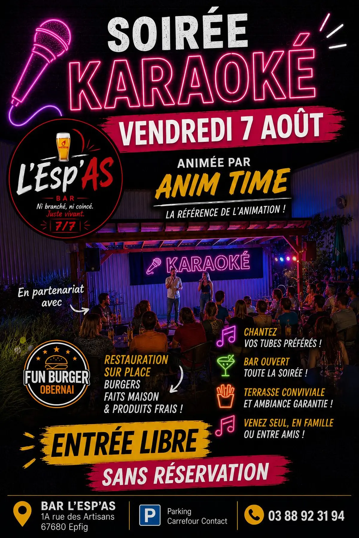 Soirée karaoké 