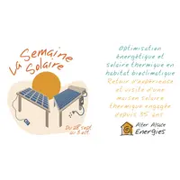 Optimisation énergétique et solaire thermique en habitat bioclimatique &copy; Alter Alsace Energies