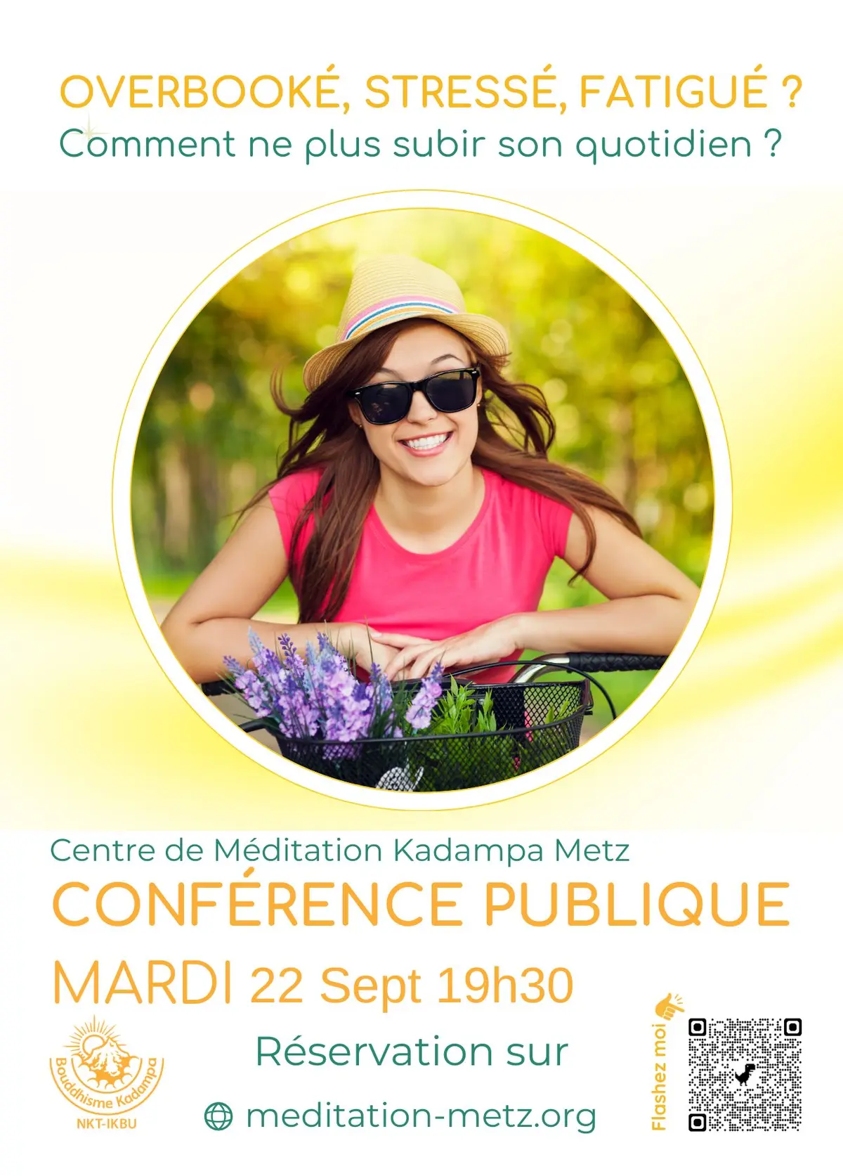 Conférence : Overbooké, stressé, fatigué ? Comment ne plus subir son quotidien ?