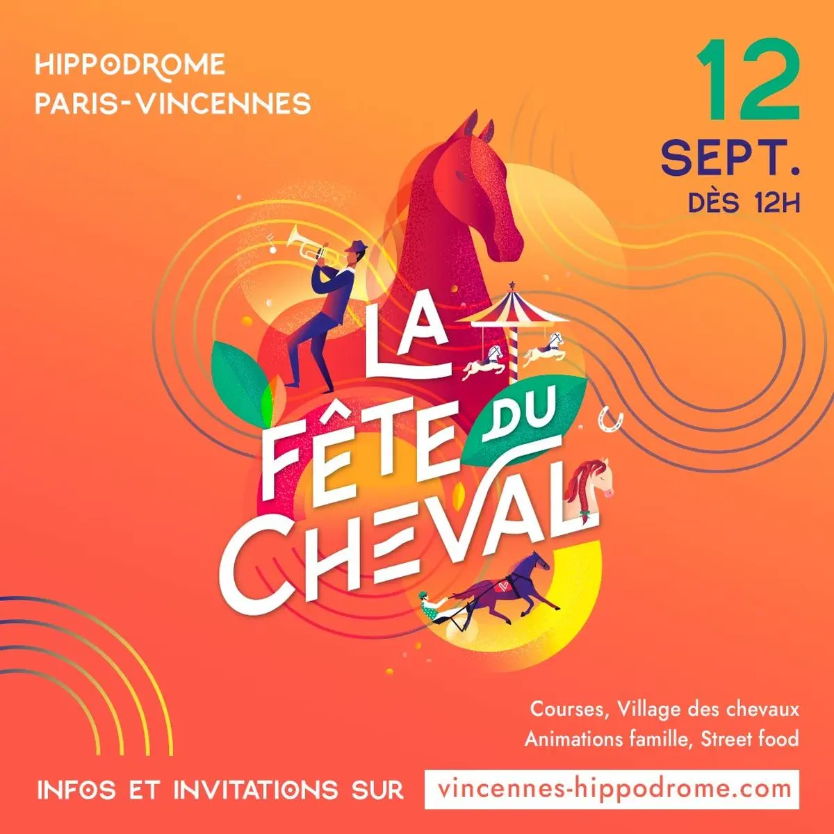 Fête du cheval à l'hippodrome Paris-Vincennes
