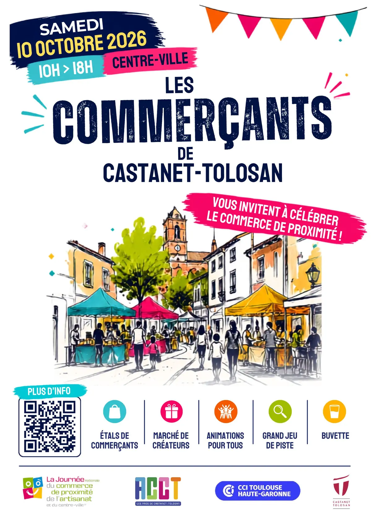 La Journée Nationale des Commerces de Proximité de Castanet-Tolosan