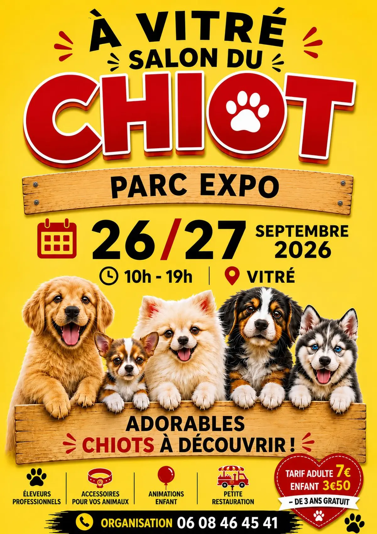Salon du Chiot Vitré 2026