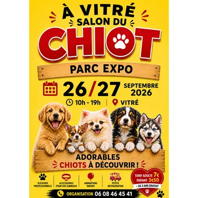 Salon du Chiot Vitré 2026