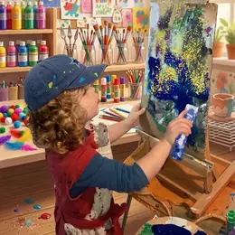 Activité art plastique enfant