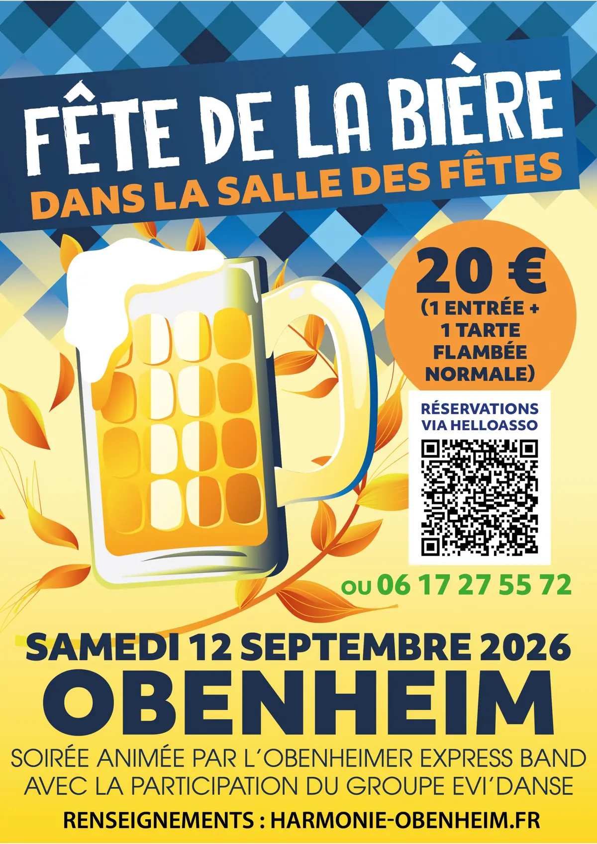 Fête de la bière Obenheim 2026 
