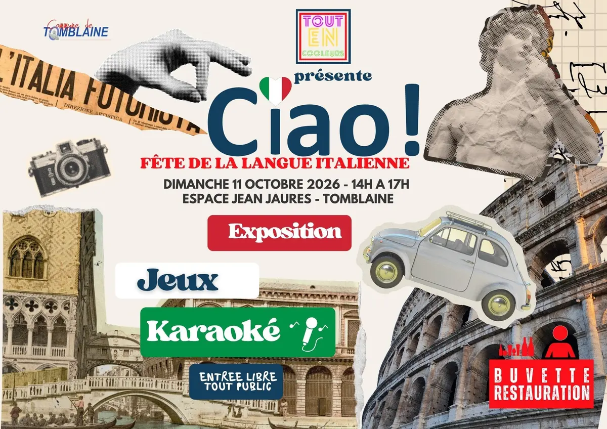 Ciao ! fête de la langue italienne