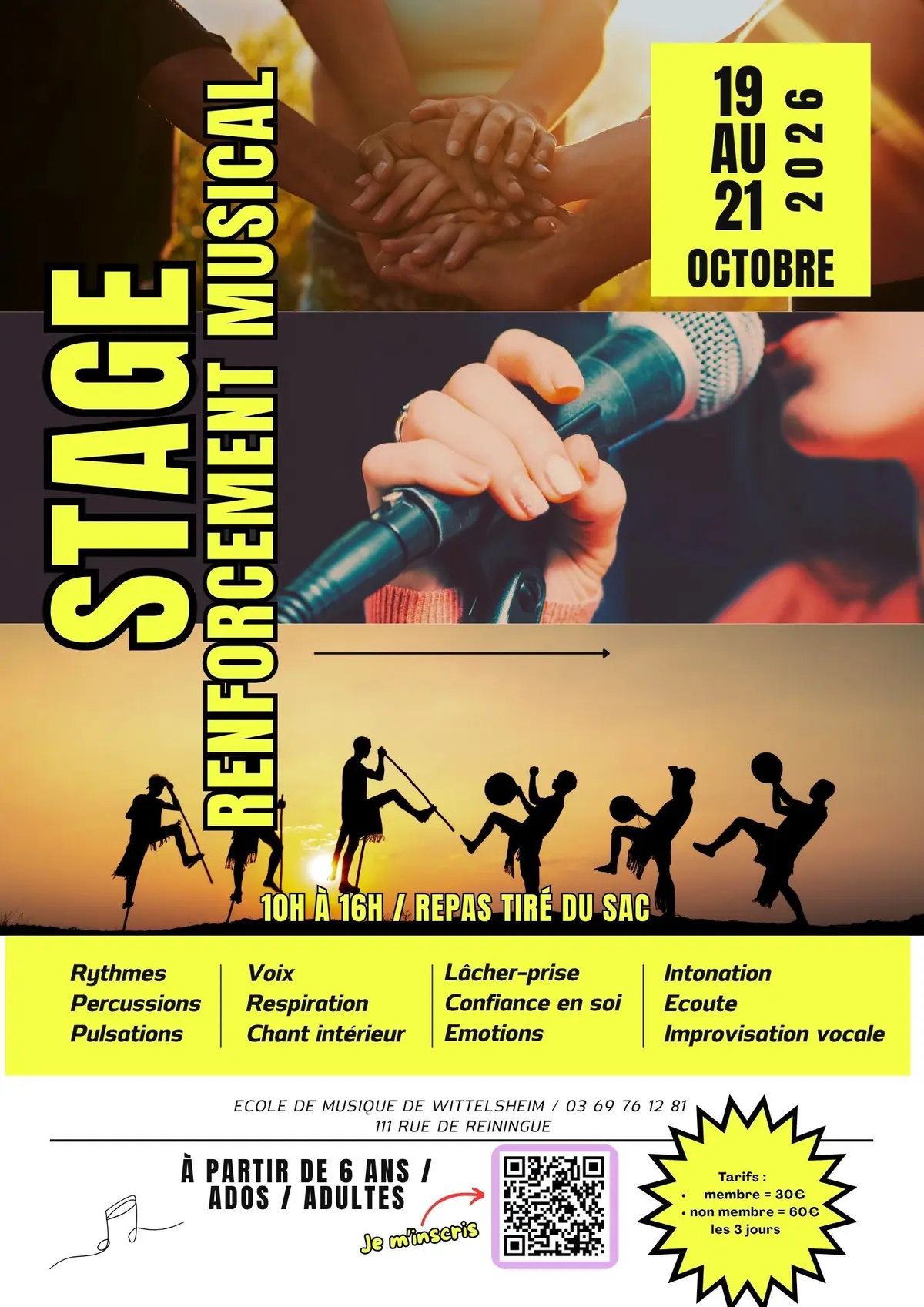 Stage de renforcement Musical