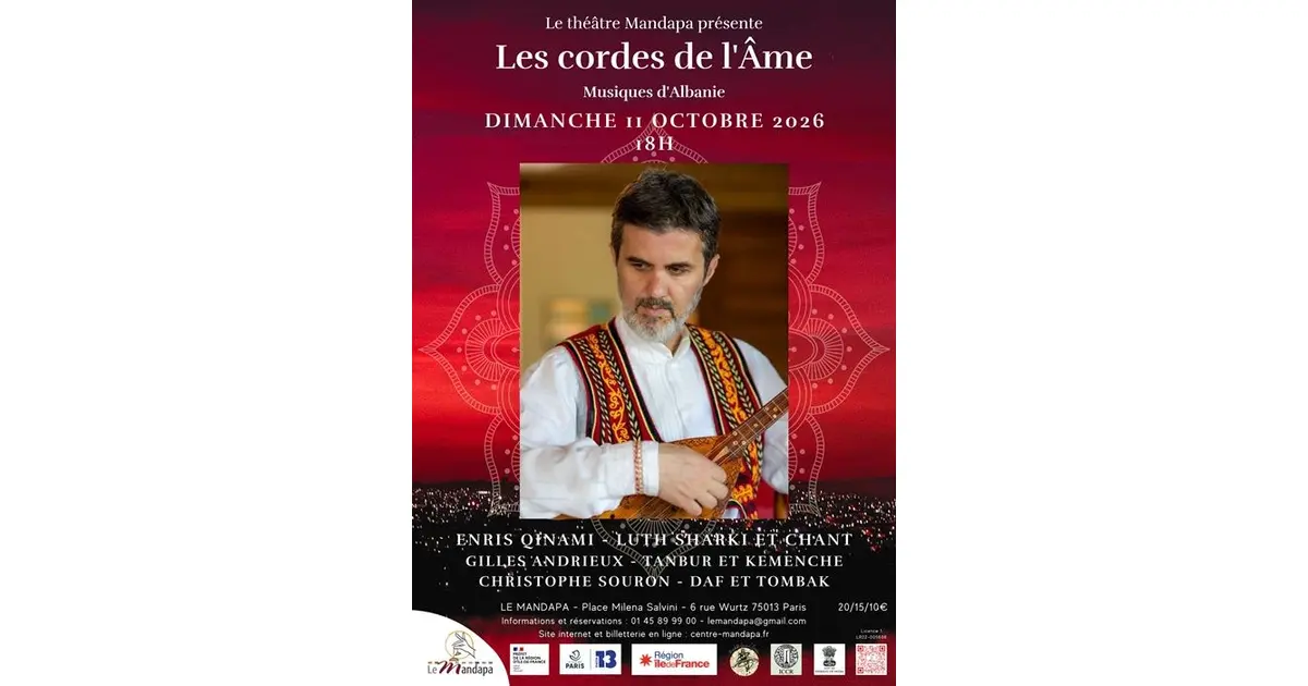 Les cordes de l'Âme - Musiques d'Albanie