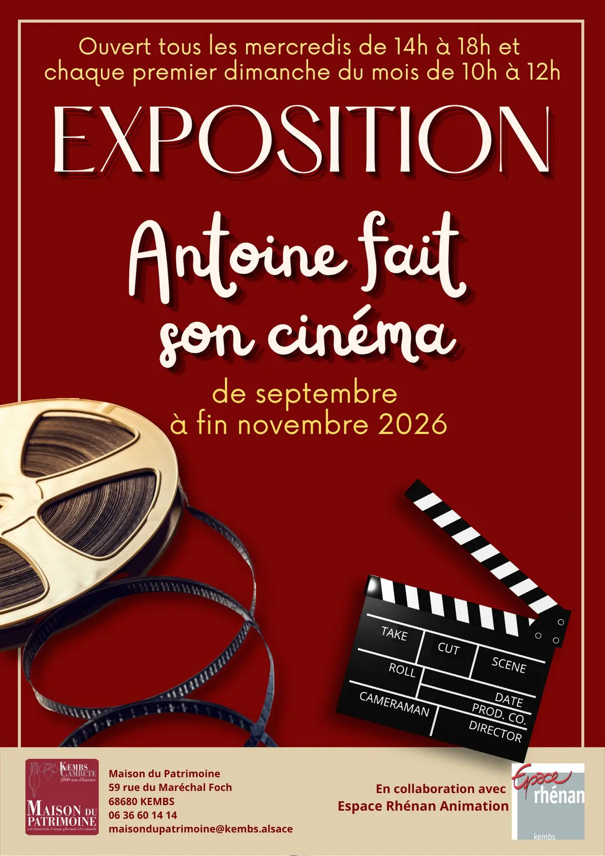 Antoine fait son cinéma