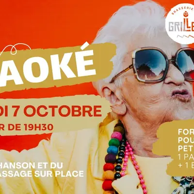 Karaoké Mercredi 7 Septembre / Brasserie du Grillen Colmar