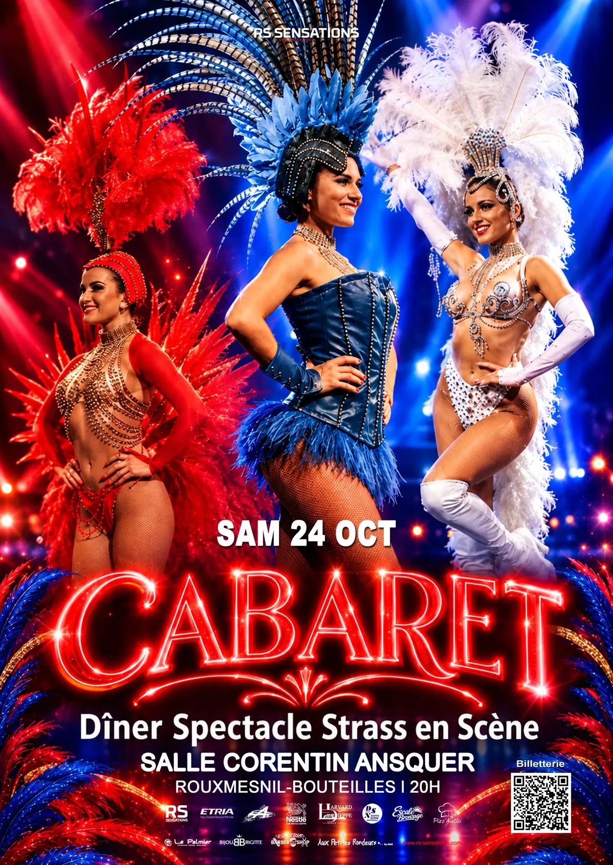 Dîner Spectacle Strass en Scène REVUE CABARET