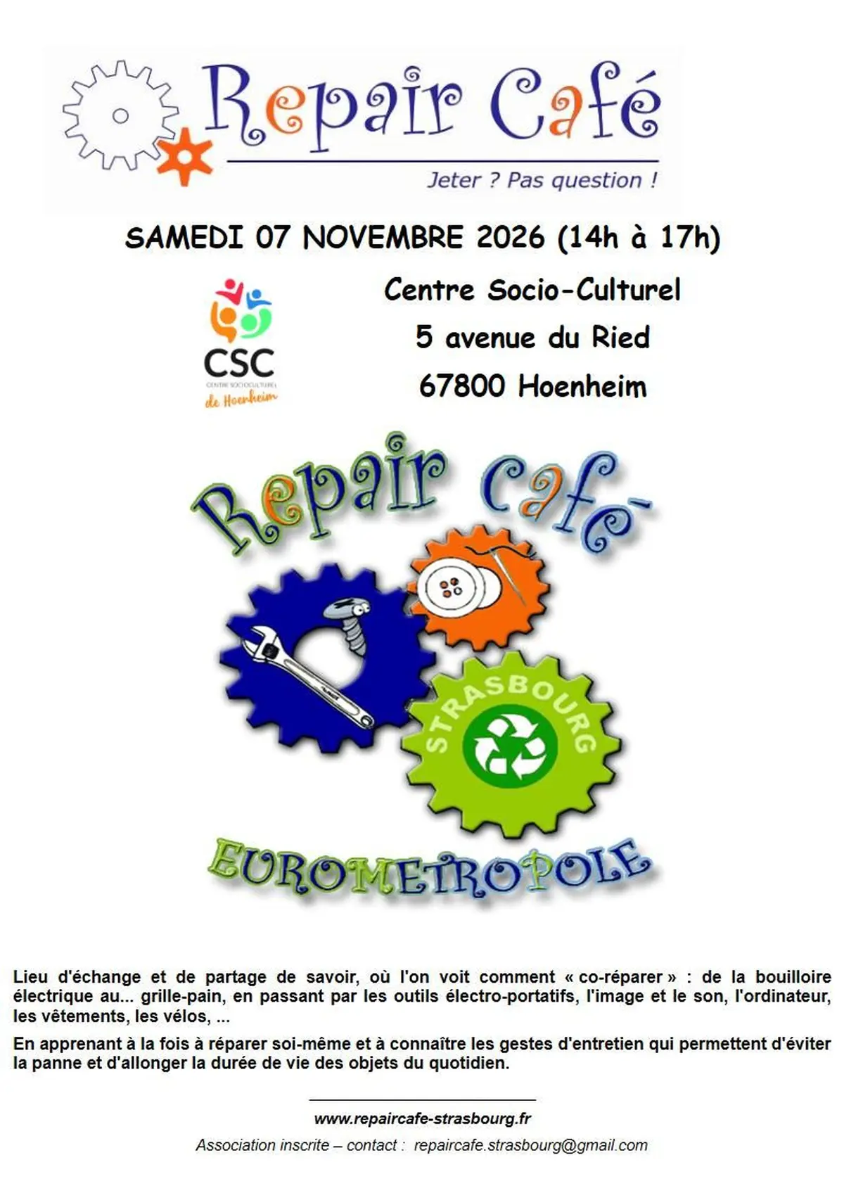 Repair Café (café réparation)
