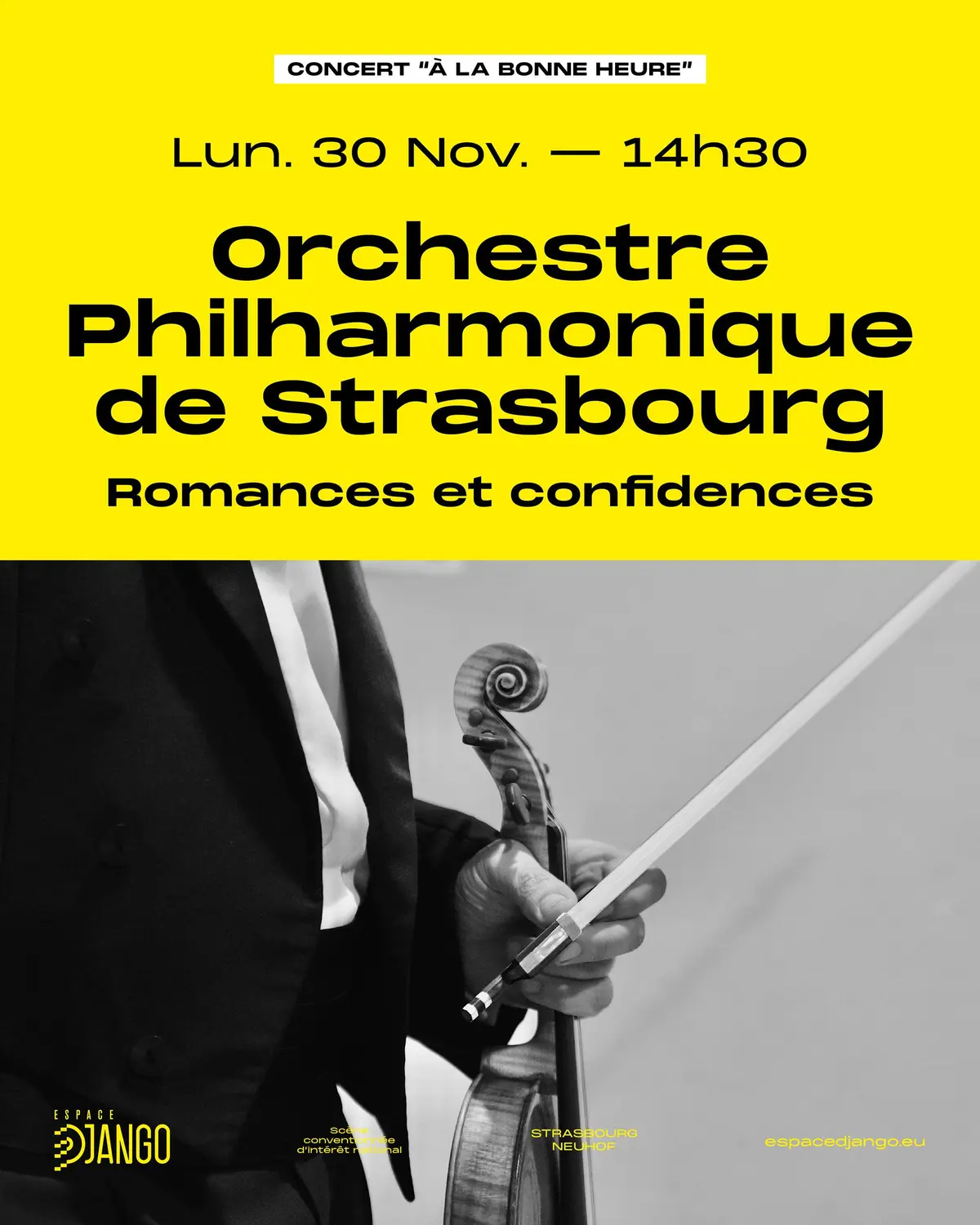 Concert à la bonne heure : Orchestre Philharmonique de Strasbourg