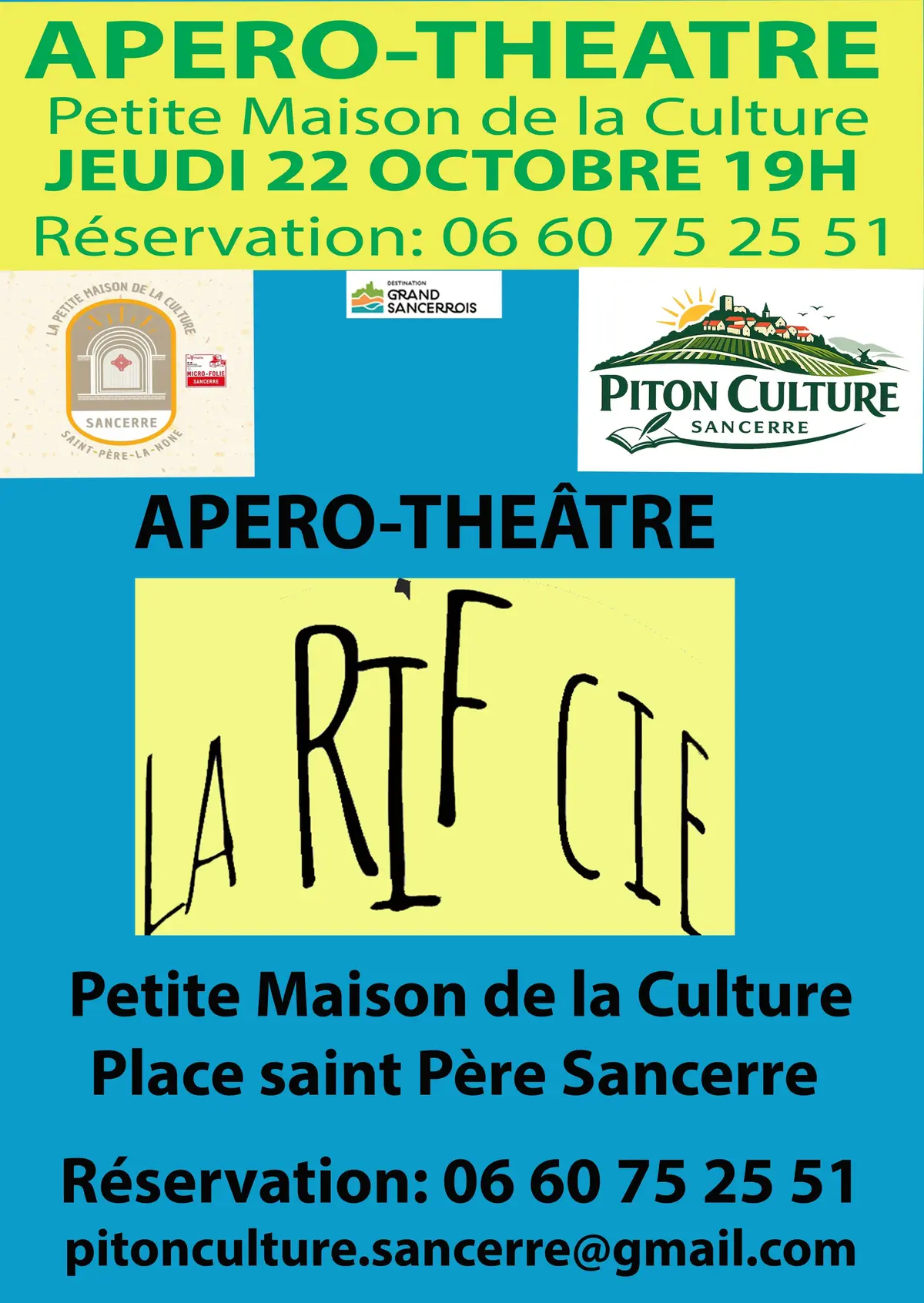 Apéro-Théâtre de la Rif Cie