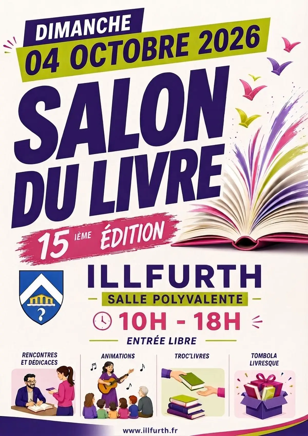 15ième salon du livre d'Illfurth