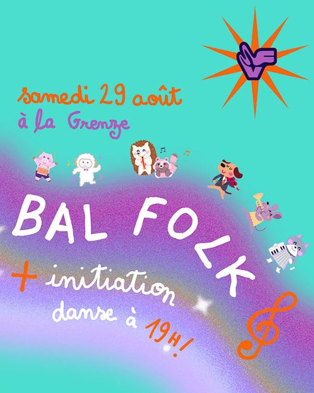 Bal Folk & initiation avec Contre-Vacarme à La Grenze