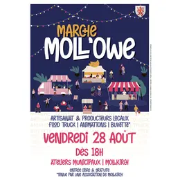 Moll'Owe, le marché guinguette de Mollkirch
